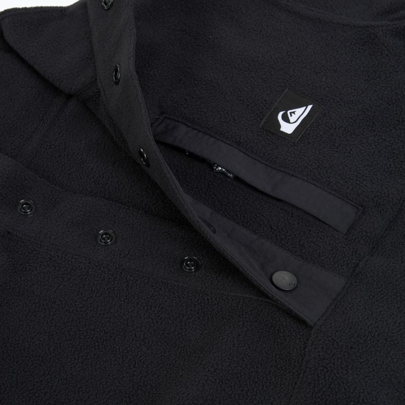 Детски поларен суитшърт Quiksilver No Destination Half Zip black 3