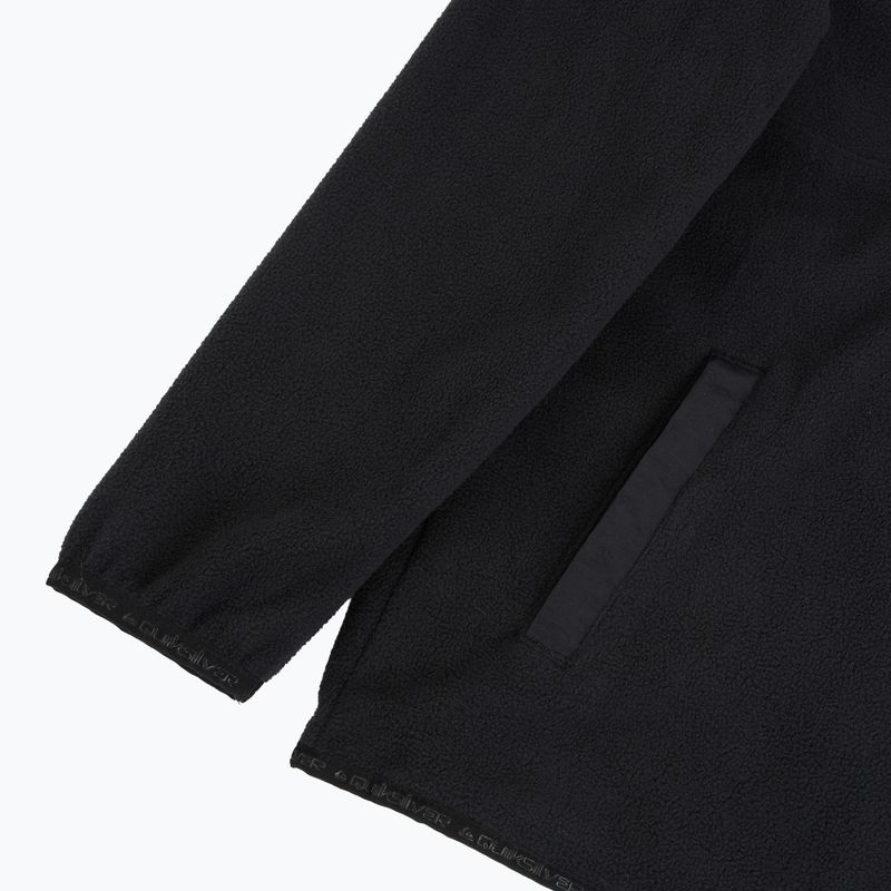 Детски поларен суитшърт Quiksilver No Destination Half Zip black 4