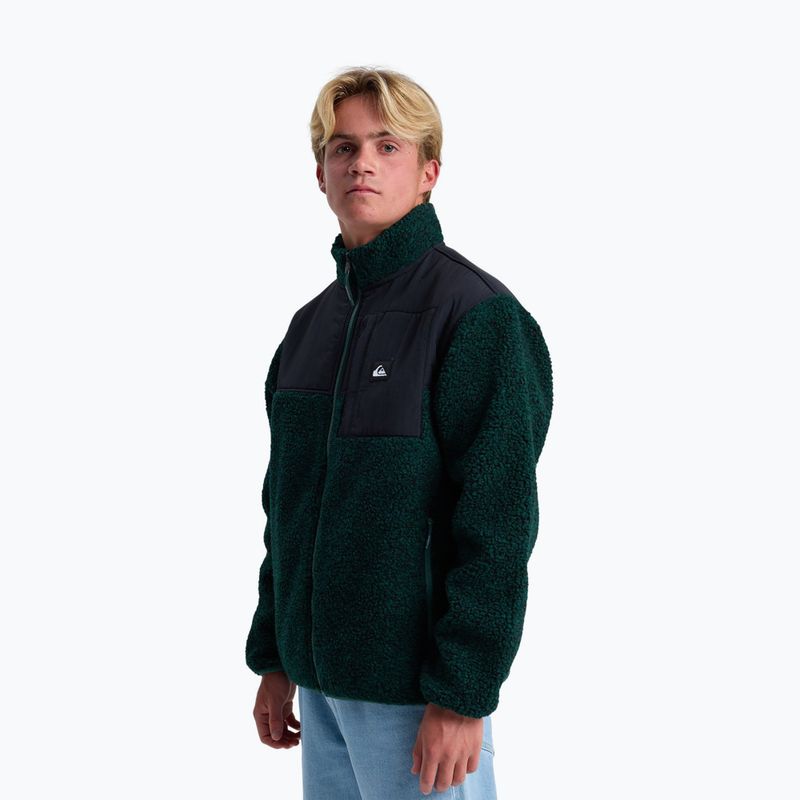 Мъжки поларен суитшърт Quiksilver Sallow Water Full Zip indian ink heather 4