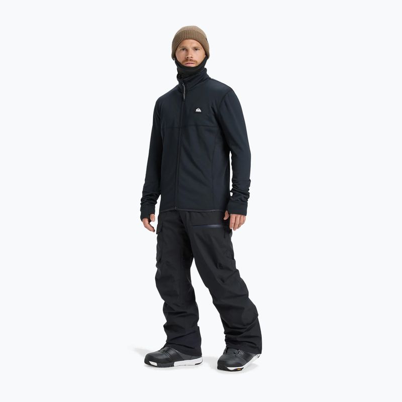 Мъжки суитшърт за сноуборд Quiksilver Steep Point Full Zip Fleece true black 2