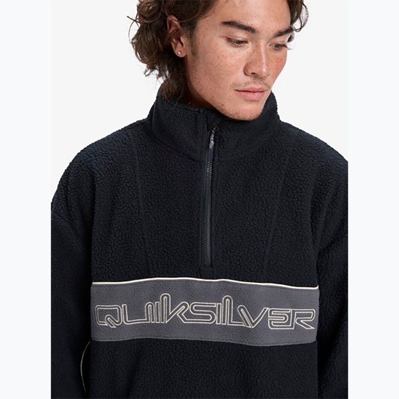 Мъжки суитшърт за сноуборд Quiksilver Omni Sherpa Half Zip black 5
