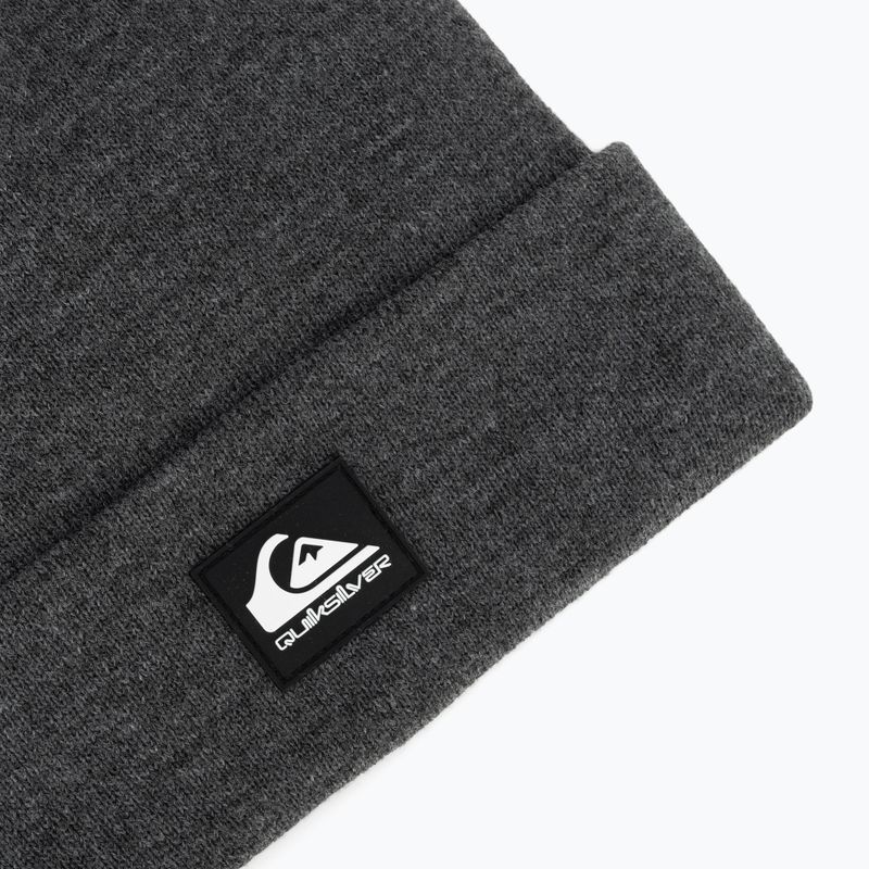 Мъжка зимна шапка Quiksilver Brigade Beanie dark grey heather 3