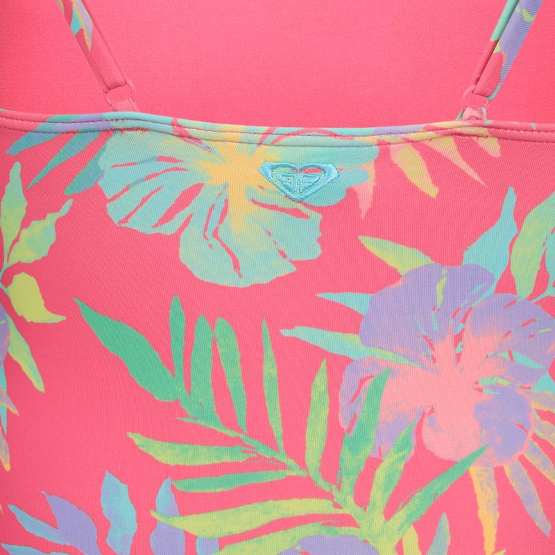 Детски цял бански костюм ROXY Aquarella sangria sunset aquarella rg 3