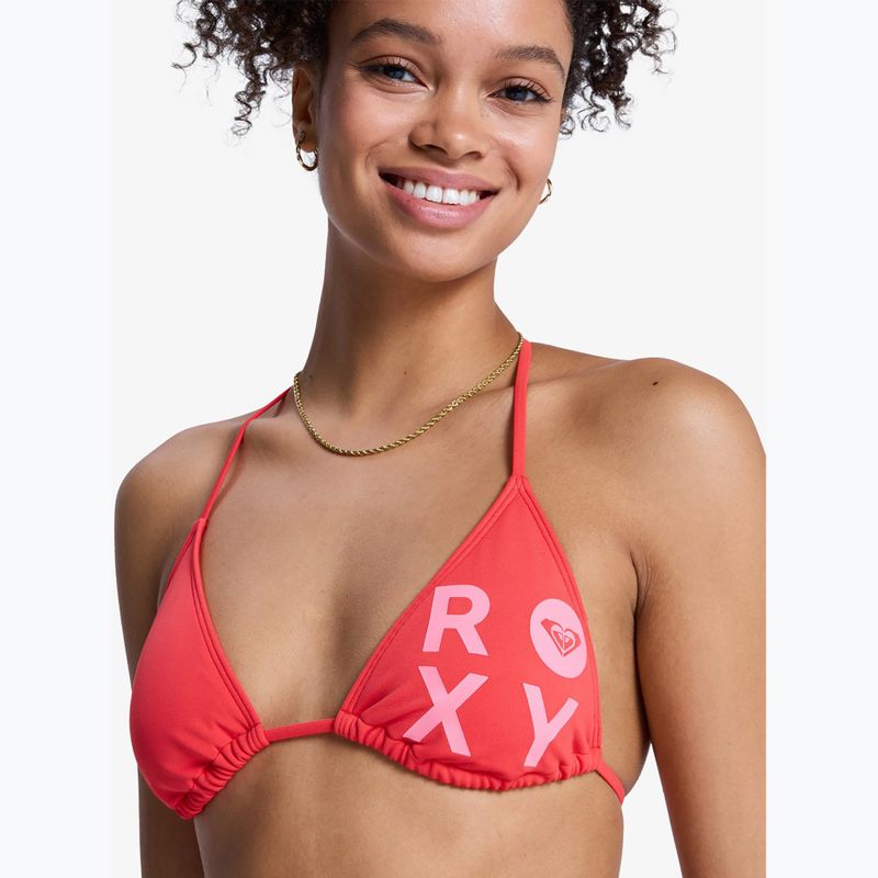 Дамски бански костюм от две части ROXY Solid Essentials Tiki Tri hibiscus 6