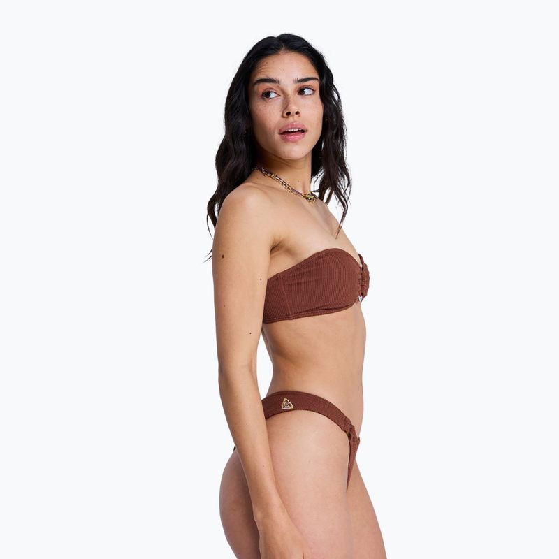 Горнище на бански костюм ROXY Sunshine Bandeau cappuccino 5