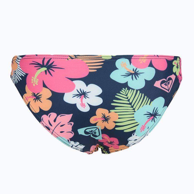 Дълъг ръкав + долна част на бански костюм ROXY Morning Flower Lycra Set mood indigo morning flowers 8