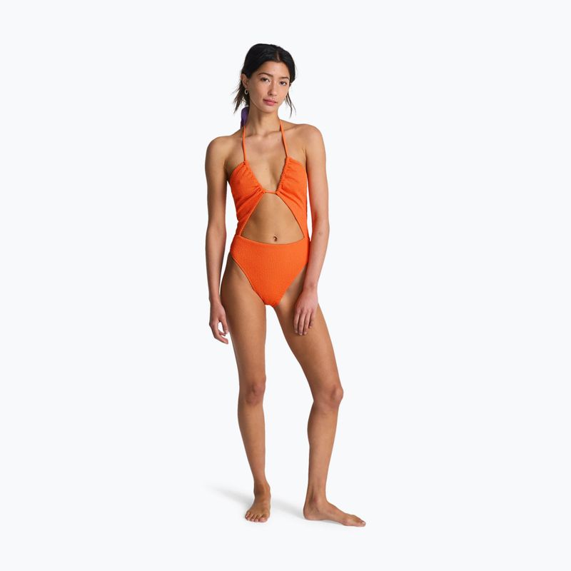 Дамски цял бански костюм Billabong Summer High Salty One Piece fushion orange 2