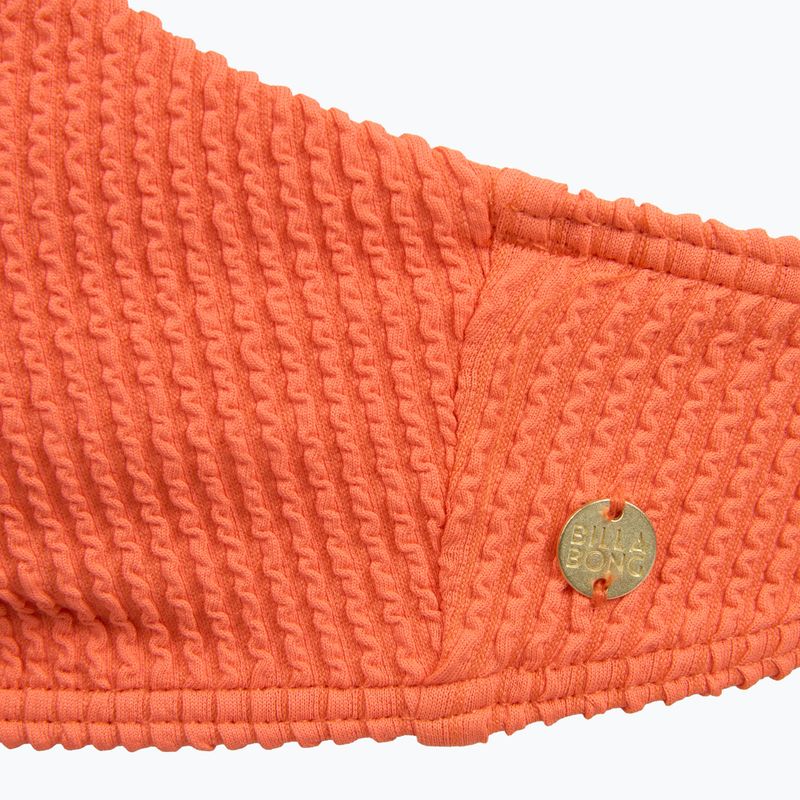 Горнище за бански костюм Billabong Summer High V Bralette fushion orange 3