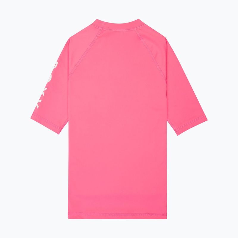 Детска тениска за плуване ROXY Whole Hearted sangria sunset 2