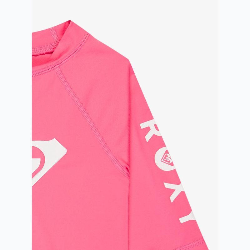 Детска тениска за плуване ROXY Whole Hearted sangria sunset 3