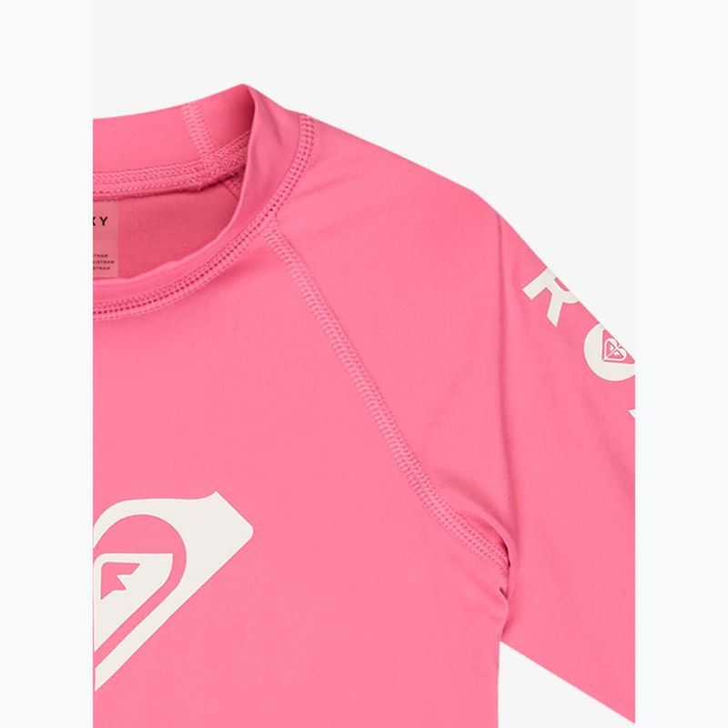 Детска тениска за плуване ROXY Whole Hearted sangria sunset 3