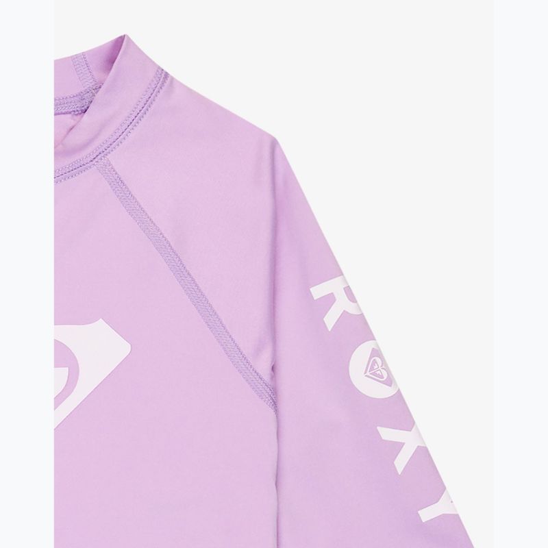 Детска тениска за плуване ROXY Whole Hearted crocus petal 3