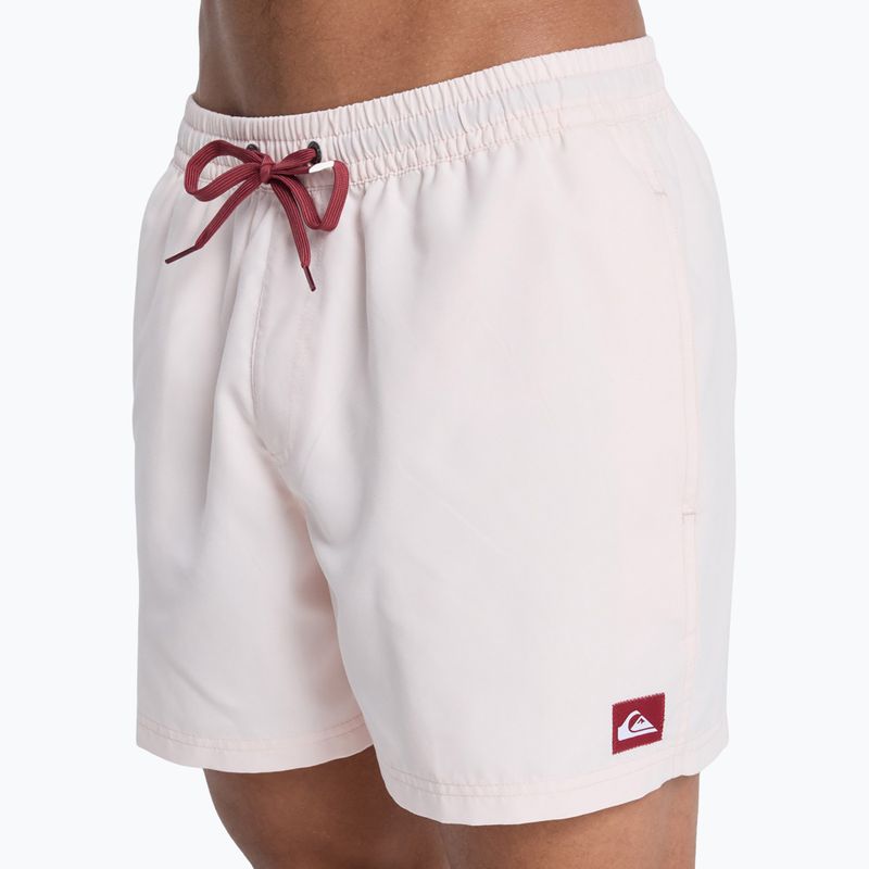 Мъжки бански шорти Quiksilver Everyday Solid Volley 15“ rosewater 6