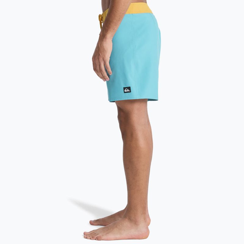 Мъжки бански шорти Quiksilver Surfsilk Kaimana 16“ aqua 6