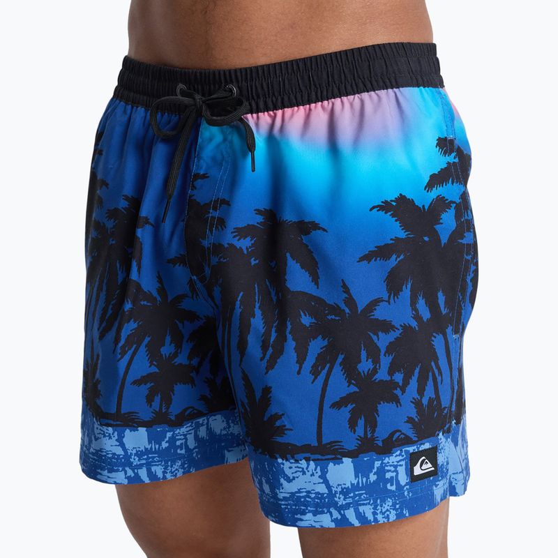 Мъжки бански шорти Quiksilver Everyday Printed Volley 15“ monaco blue thermotropics 7