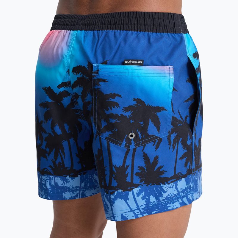 Мъжки бански шорти Quiksilver Everyday Printed Volley 15“ monaco blue thermotropics 8