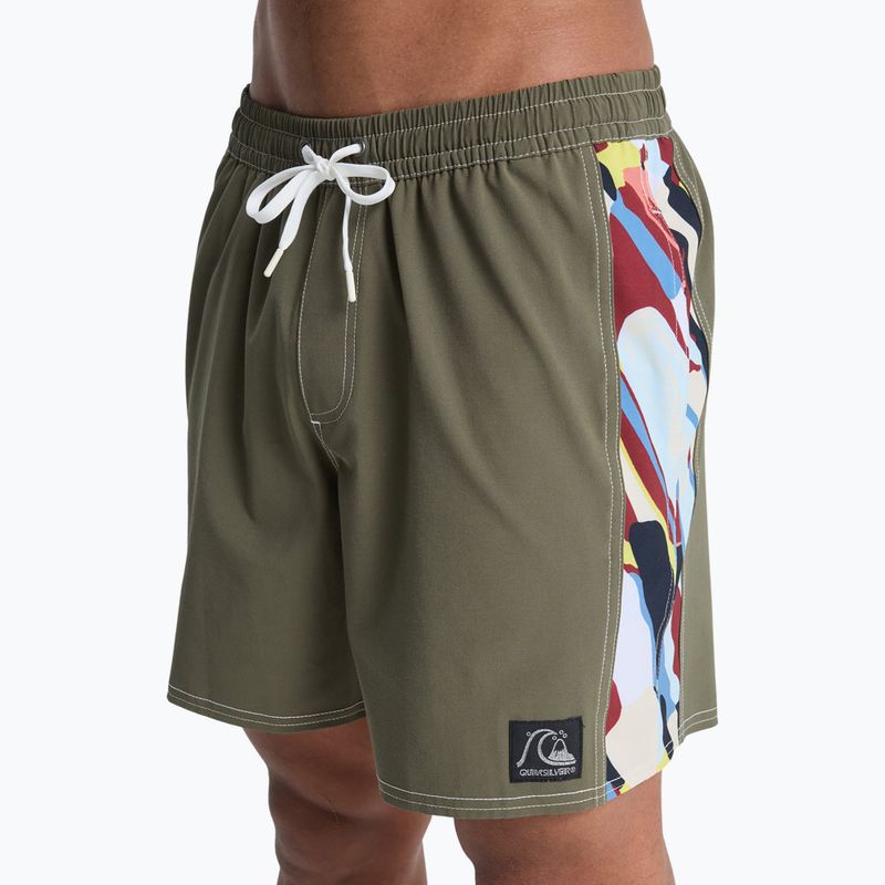 Мъжки бански шорти Quiksilver Original Arch Volley 17“ grape leaf 7