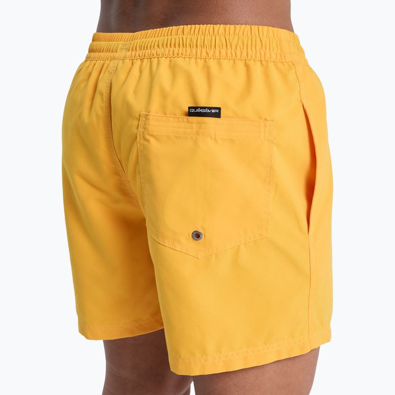 Мъжки бански шорти Quiksilver Everyday Solid Volley 15“ radiant yellow 8