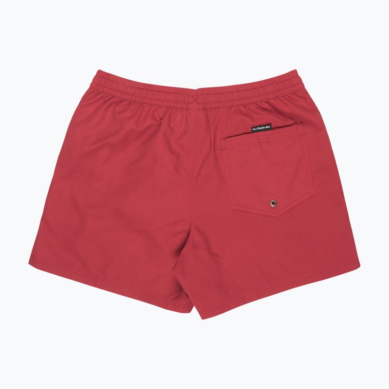 Мъжки бански шорти Quiksilver Everyday Solid Volley 15“ burned russet 2