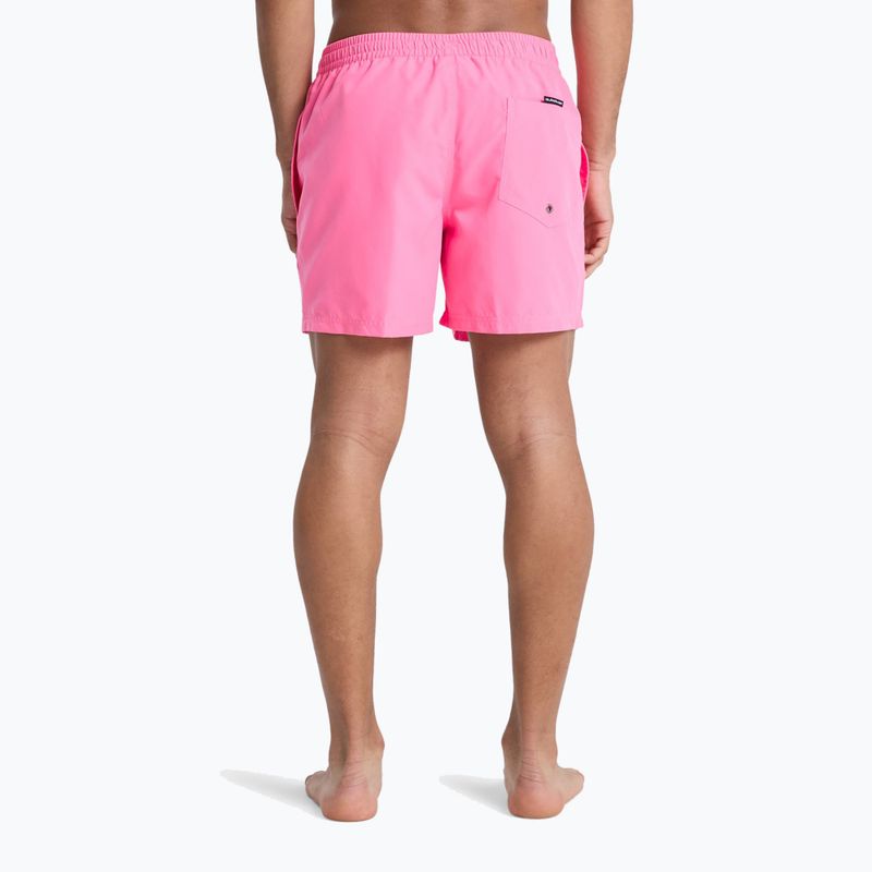 Мъжки бански шорти Quiksilver Everyday Solid Volley 15“ pink lemonade 5