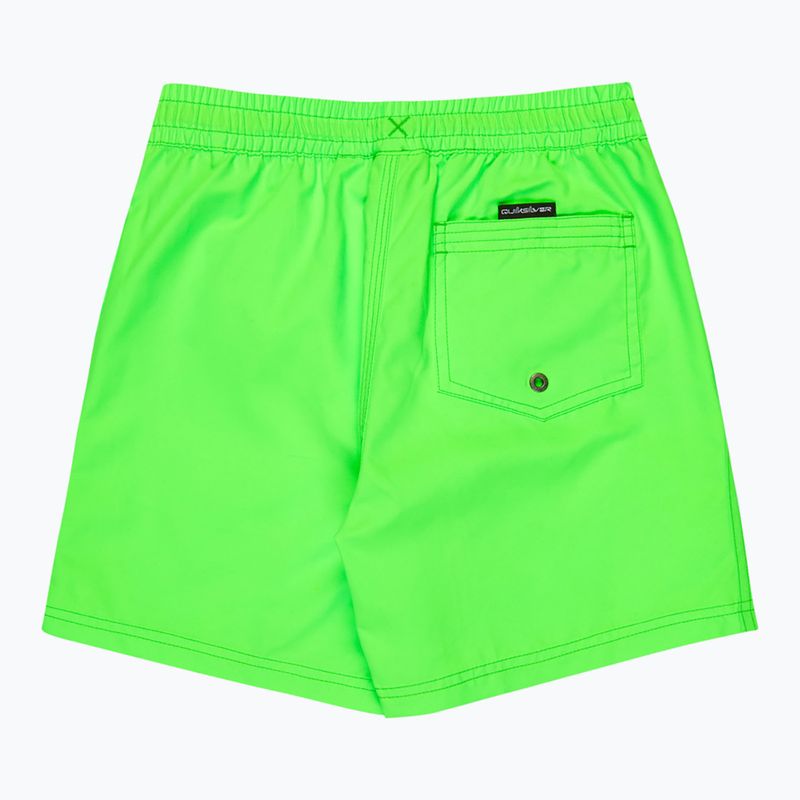 Детски бански шорти Quiksilver Everyday Volley 14“ green gecko 2