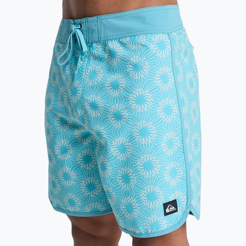 Мъжки бански шорти Quiksilver Surfsilk Scallop 18“ aqua ocean mayhem 7