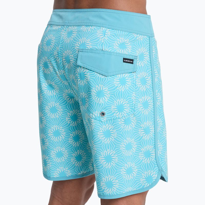 Мъжки бански шорти Quiksilver Surfsilk Scallop 18“ aqua ocean mayhem 8