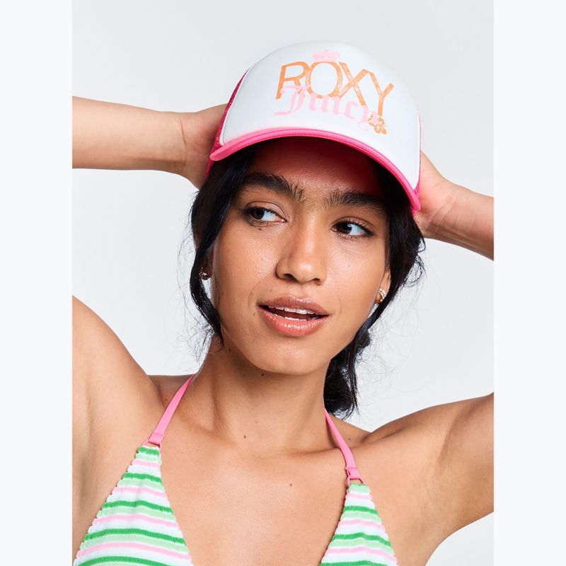Дамска шапка с козирка ROXY Juicy Truckin azalea pink 5