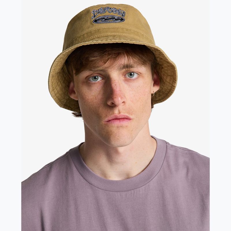 Мъжка шапка с периферия Billabong Bad Dog Bucket khaki 4