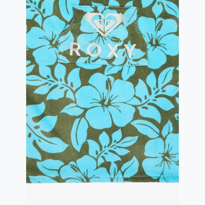 Детско пончо ROXY RG Stay Magical Printed oil green the mo mini rg 3