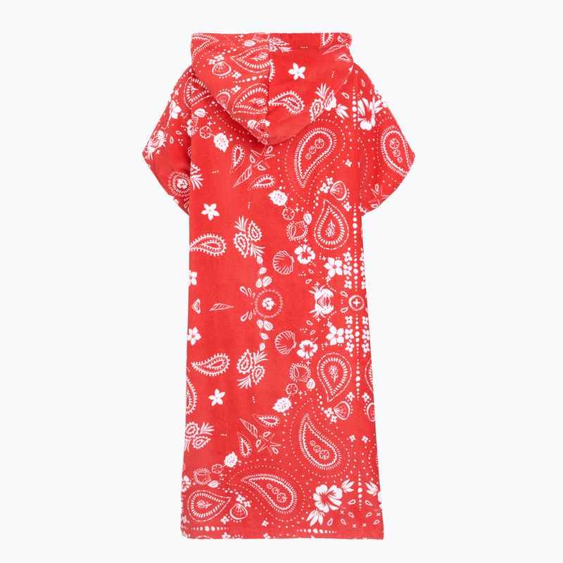 Дамско пончо ROXY Stay Magical Printed hibiscus boho bandana bico 2