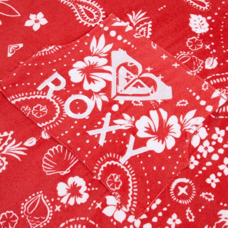Дамско пончо ROXY Stay Magical Printed hibiscus boho bandana bico 3