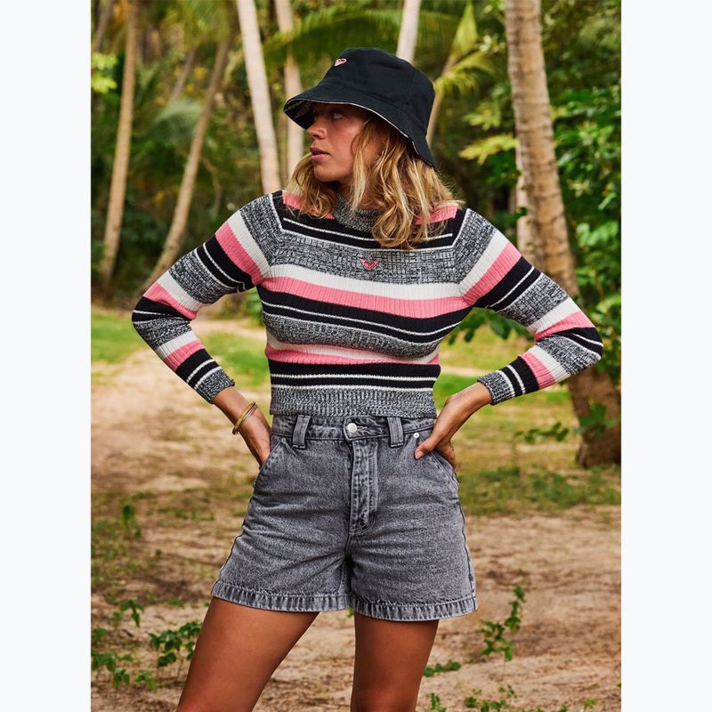 Дамска шапка с периферия ROXY Jasmine Paradise anthracite spring charming 10