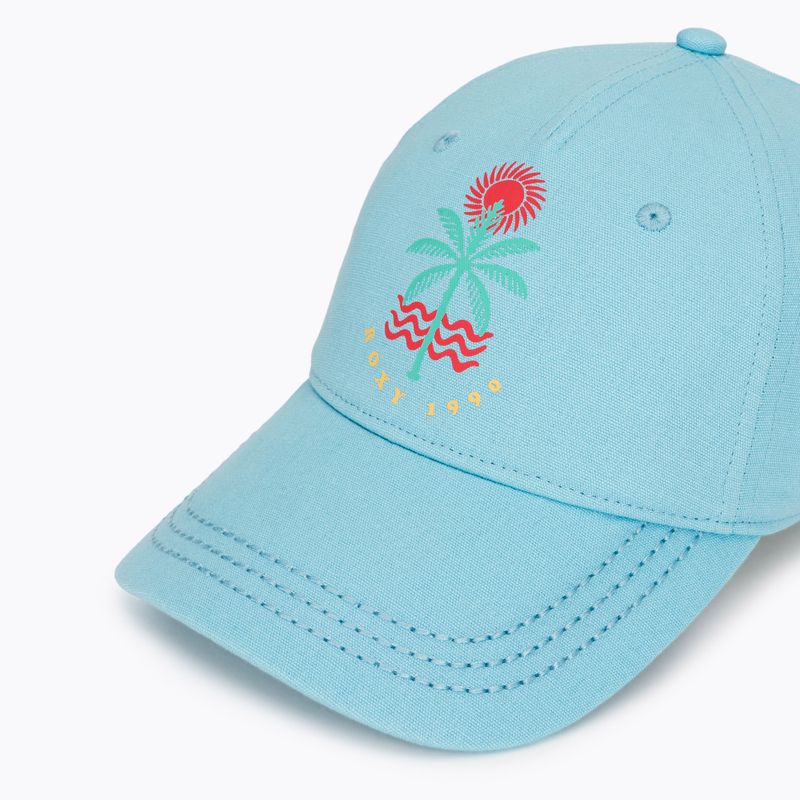 Дамска шапка с козирка ROXY Live Forever airy blue 3