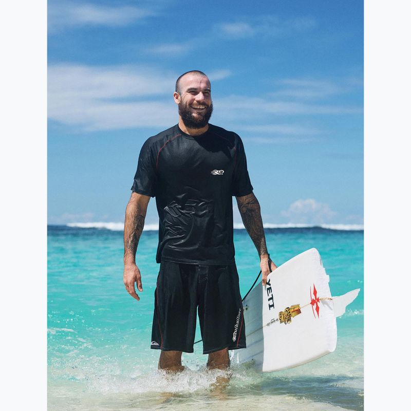 Мъжка тениска за плуване Quiksilver Mercury Americana Surf black 7