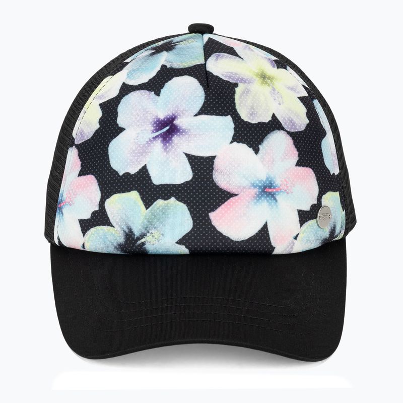 Дамска шапка с козирка ROXY Beautiful Morning anthracite im fleur real 2