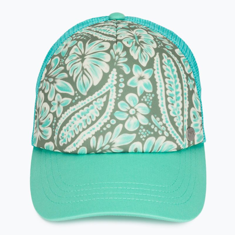 Дамска шапка с козирка ROXY Beautiful Morning oil green wildside paisley 2