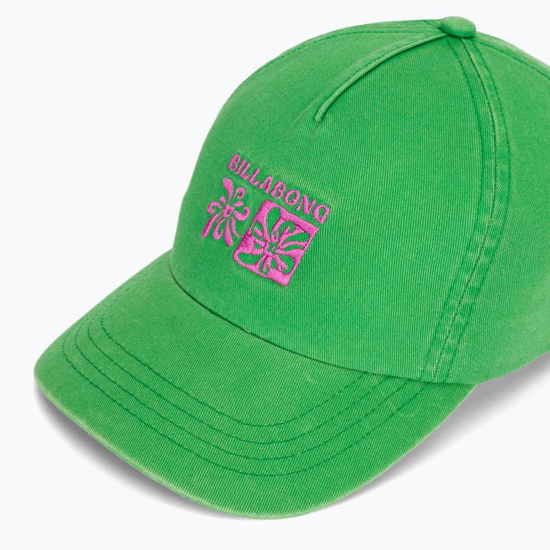 Дамска шапка с козирка Billabong Hot Weather summer green 3