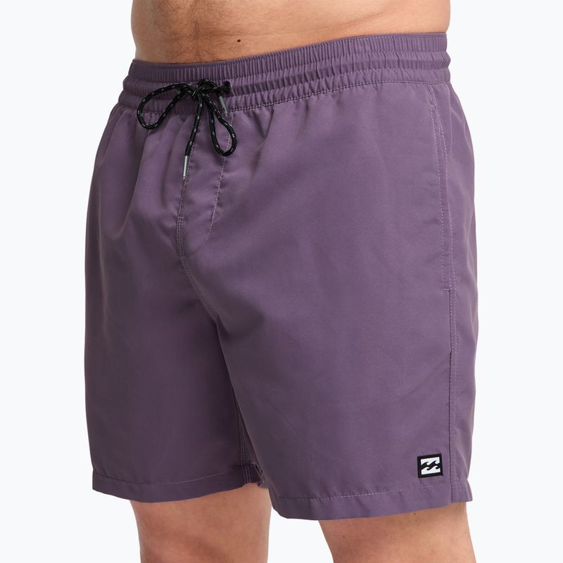 Мъжки бански шорти Billabong All Day Layback dusty grape 7