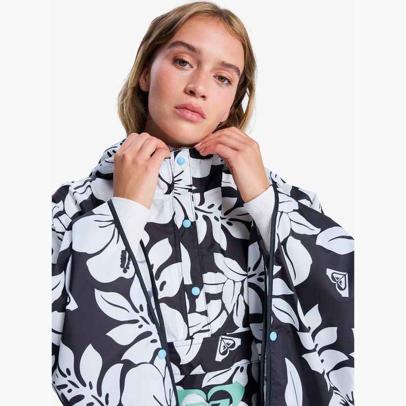 Дамско пончо ROXY Midnight Rain anthracite the big mo 4