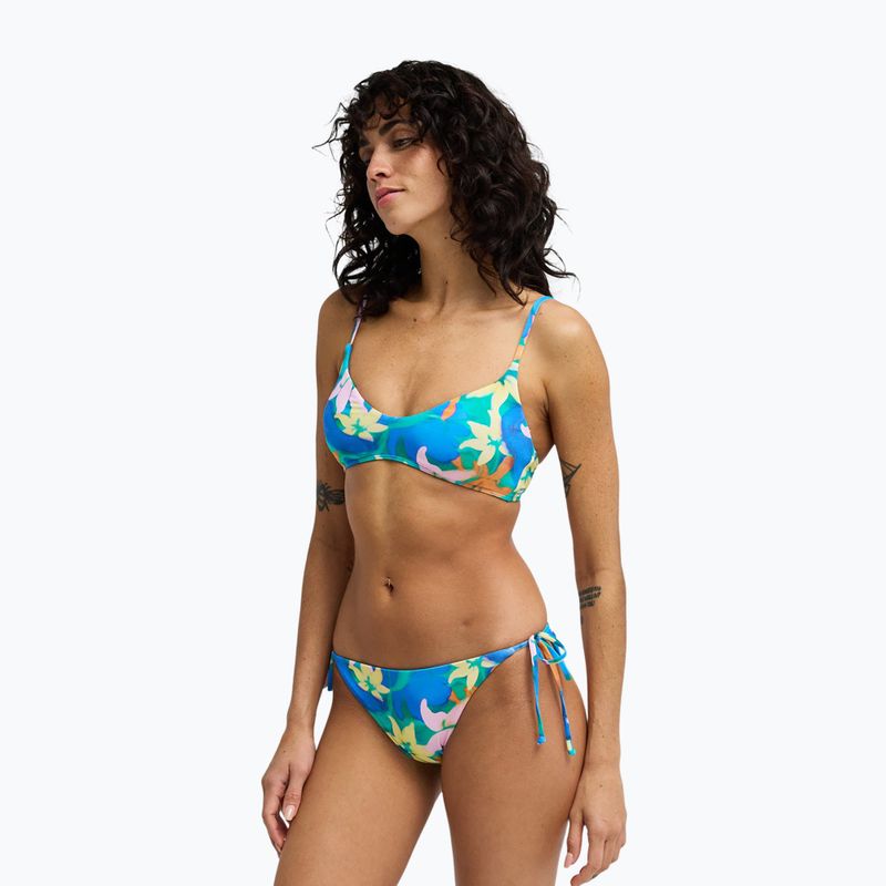 Долнище на бански костюм Billabong Sol Searcher Tropic Tie Side aqua flores 2