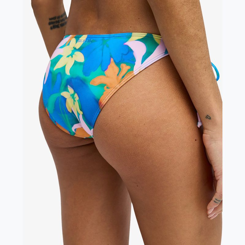 Долнище на бански костюм Billabong Sol Searcher Tropic Tie Side aqua flores 4