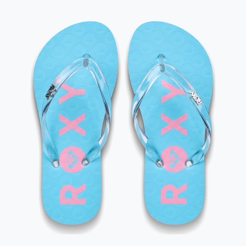 Детски джапанки ROXY Viva Jelly aqua splash 2