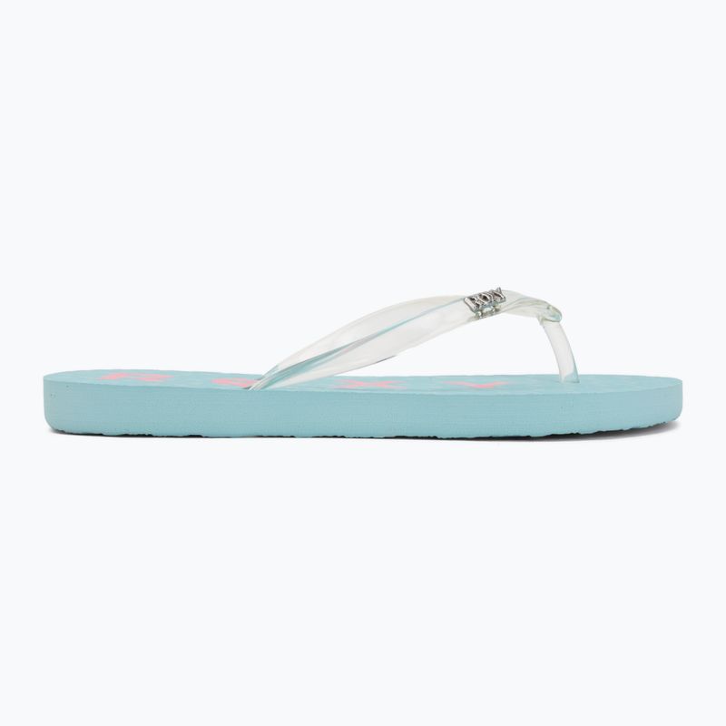 Детски джапанки ROXY Viva Jelly aqua splash 2