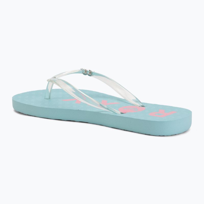 Детски джапанки ROXY Viva Jelly aqua splash 3