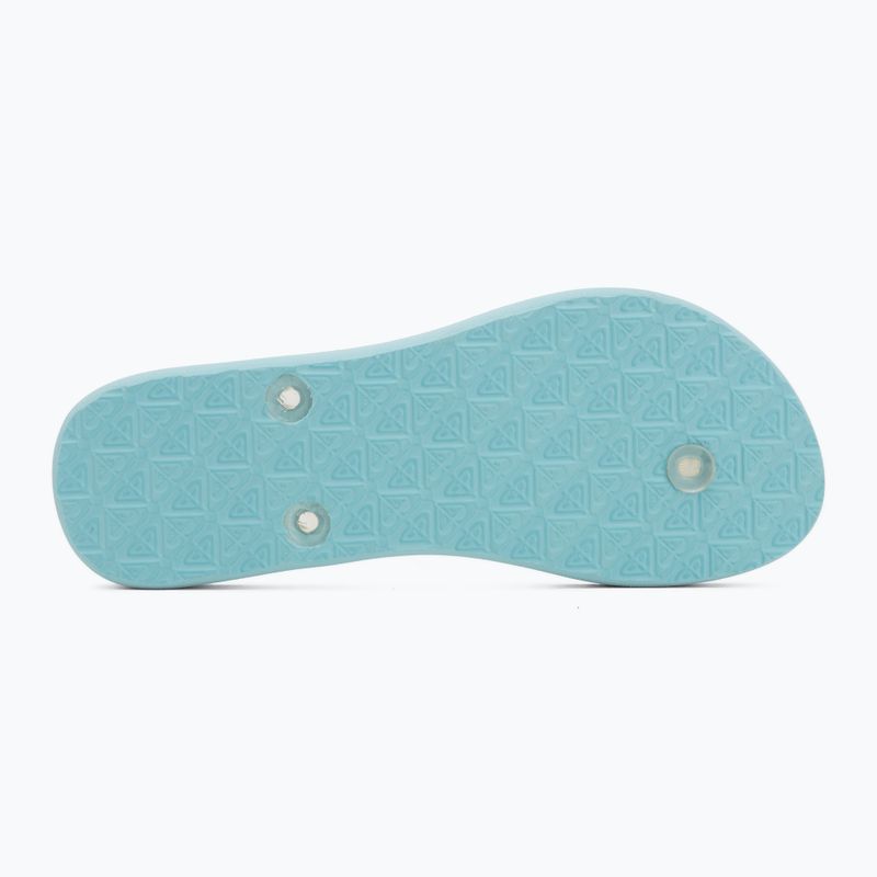 Детски джапанки ROXY Viva Jelly aqua splash 4