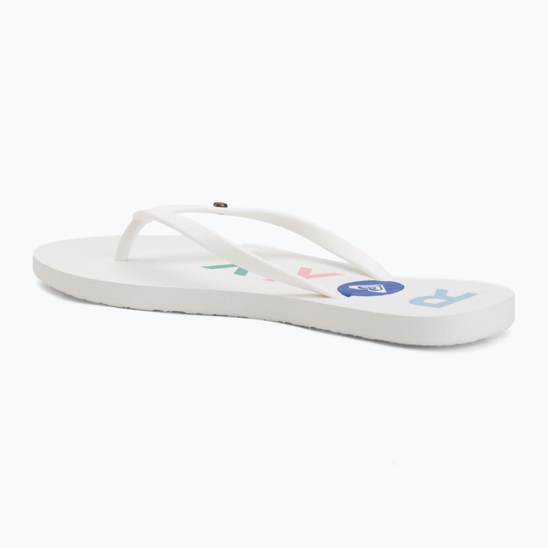 Дамски джапанки ROXY Sandy III white multi 1 3