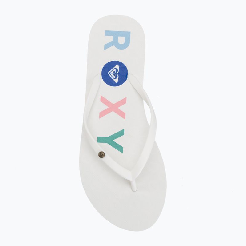 Дамски джапанки ROXY Sandy III white multi 1 5