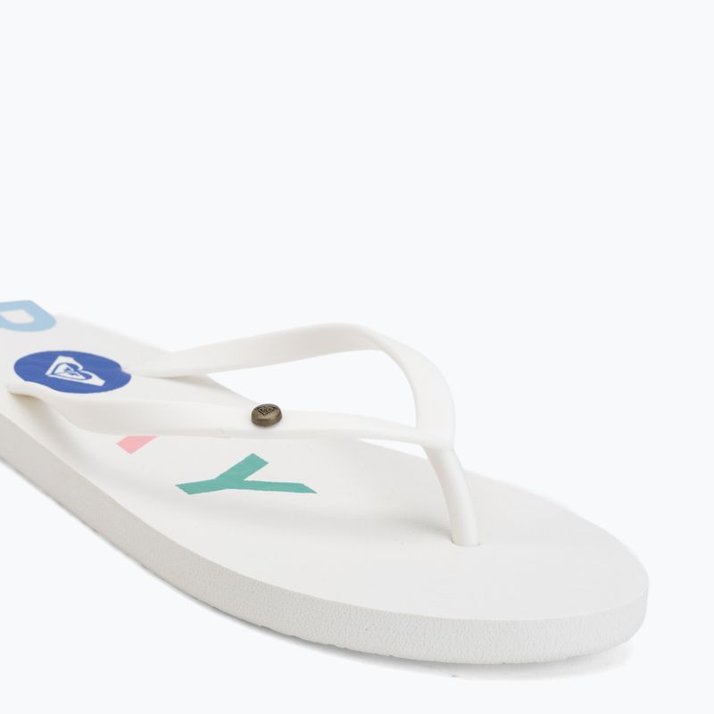 Дамски джапанки ROXY Sandy III white multi 1 7