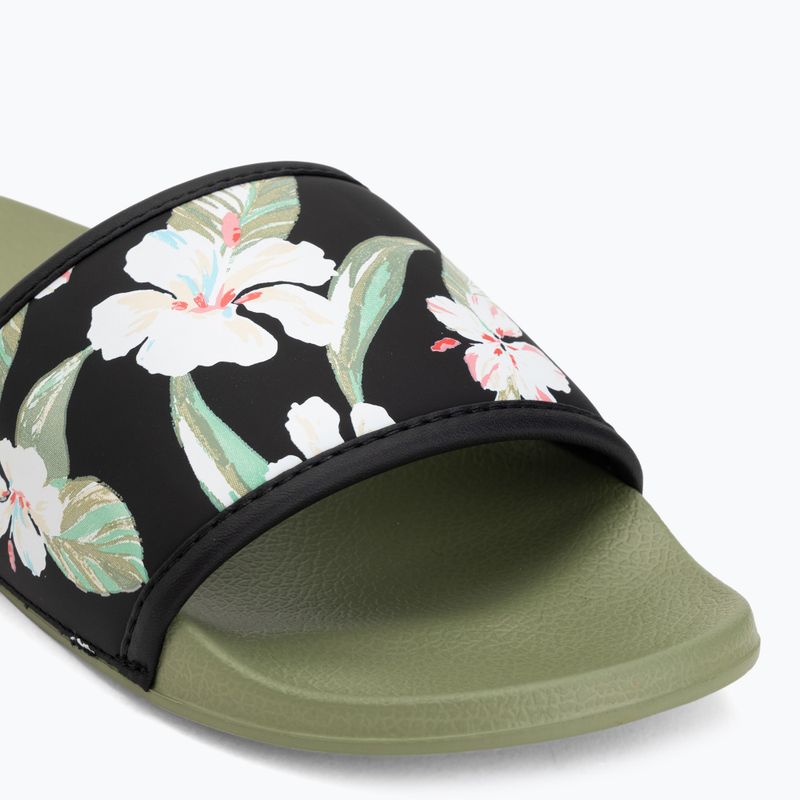 Дамски чехли ROXY Slippy IV oil green 7